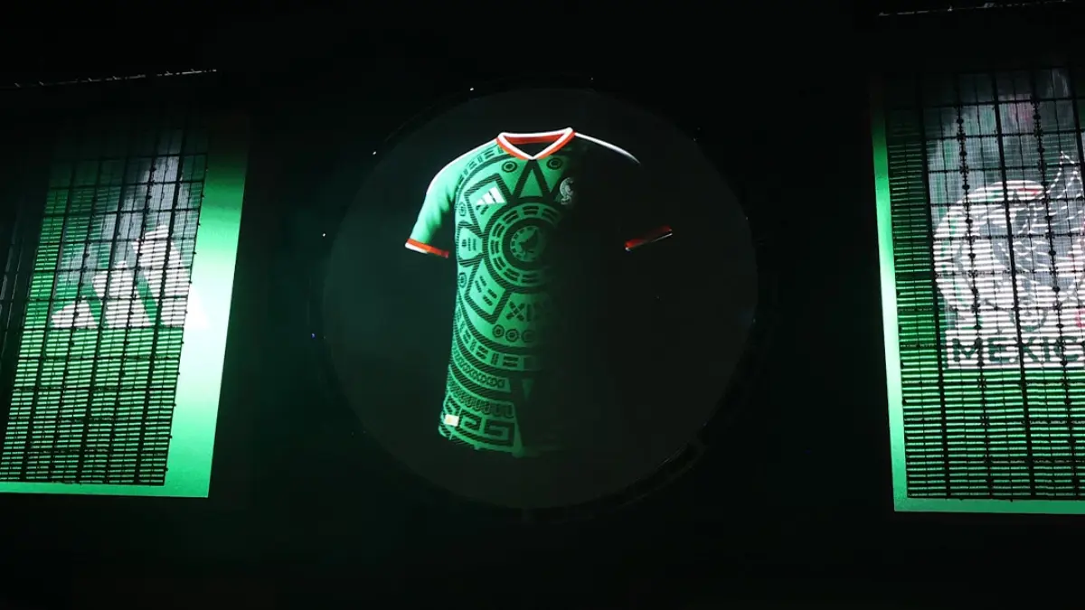  Adidas por fin presentó el uniforme de México para la próxima Copa del Mundo 