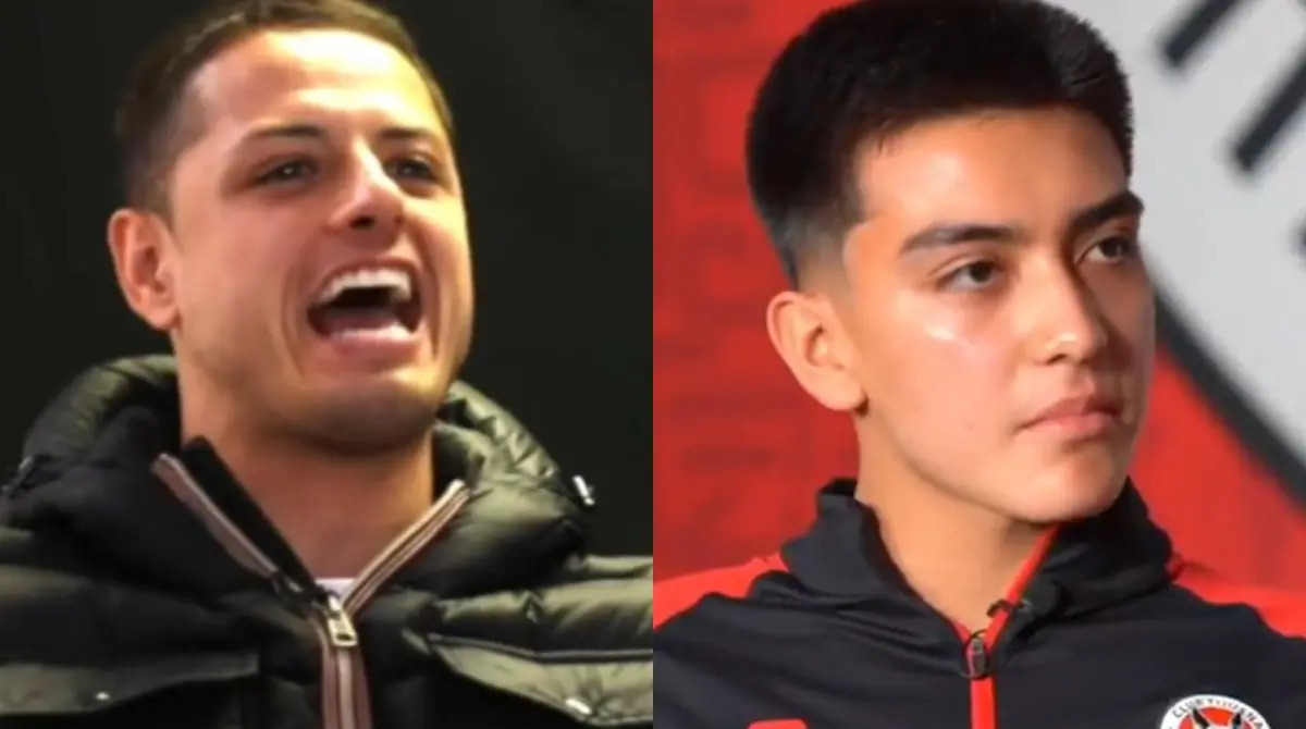  Chicharito y Gilberto Mora parecen uno mismo 