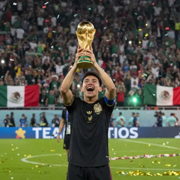 Gilberto Mora cree que México ganará el Mundial Gilberto Mora cree que México ganará el Mundial