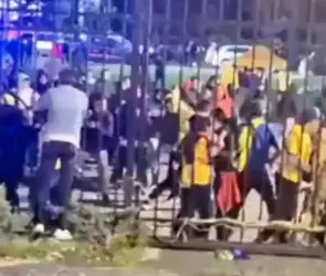 Afición del América es agredida en Toluca