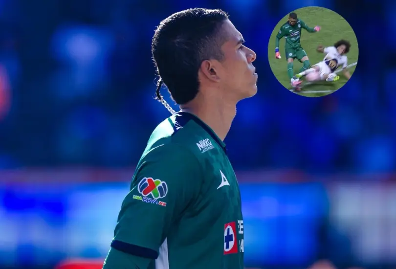 La pierna de Kevin Mier evidenció la fuerza de la entrada de Carrasquilla La pierna de Kevin Mier evidenció la fuerza de la entrada de Carrasquilla