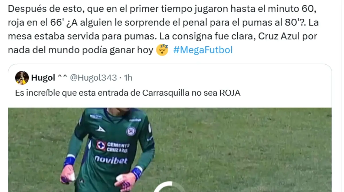 Tanto aficionados de Pumas como de Cruz Azul publicaron sus memes por la derrota de la 'Máquina'