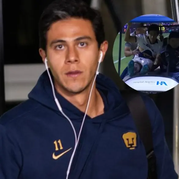 Revelan la lesión que sufrió JJ Macías en el Cruz Azul vs. Pumas Revelan la lesión que sufrió JJ Macías en el Cruz Azul vs. Pumas
