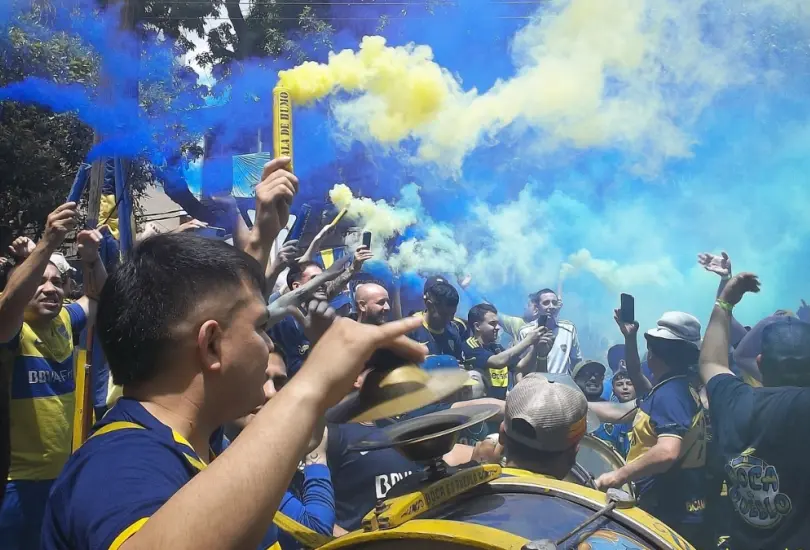 Cerca de 30 mexicanos se hicieron presentes en el Boca Jrs. vs River Plate