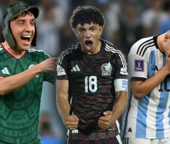 México Sub-17 se cobra la burla de Argentina al ritmo del Chavo México Sub-17 se cobra la burla de Argentina al ritmo del Chavo