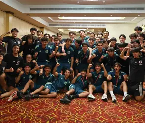 La fiesta de Japón a México tras eliminar a Argentina