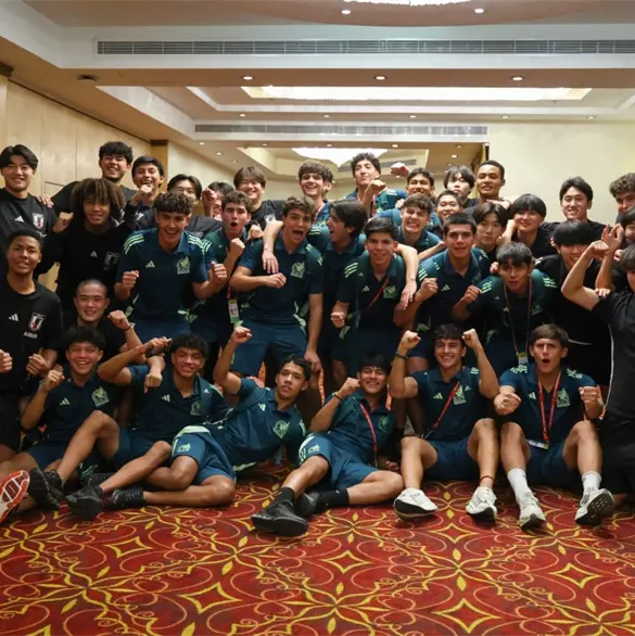 La fiesta de Japón a México tras eliminar a Argentina La fiesta de Japón a México tras eliminar a Argentina