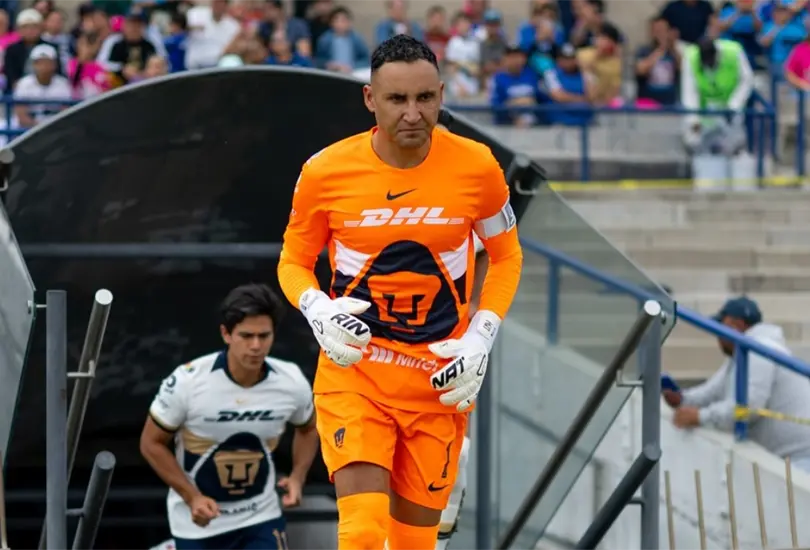 Keylor Navas podría ser baja con Pumas para el Play-in Keylor Navas podría ser baja con Pumas para el Play-in
