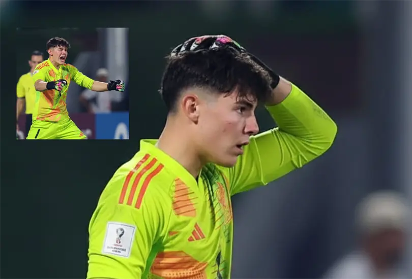 Santi López haciendo historia en la Sub-17. Santi López haciendo historia en la Sub-17.