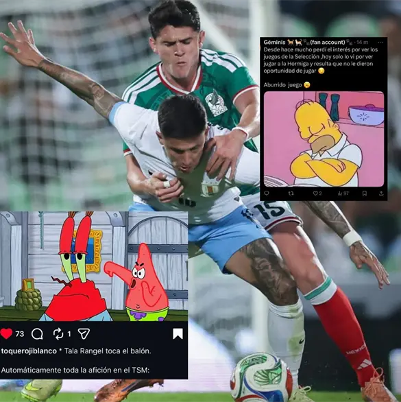 Memes inundan redes tras empate de México y Uruguay Memes inundan redes tras empate de México y Uruguay