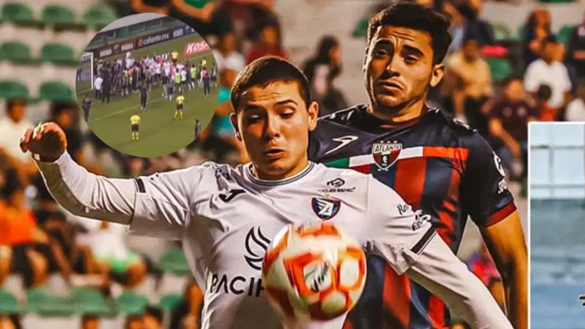  El ánimo se calentó en el Atlante vs Tepatitlán FC 