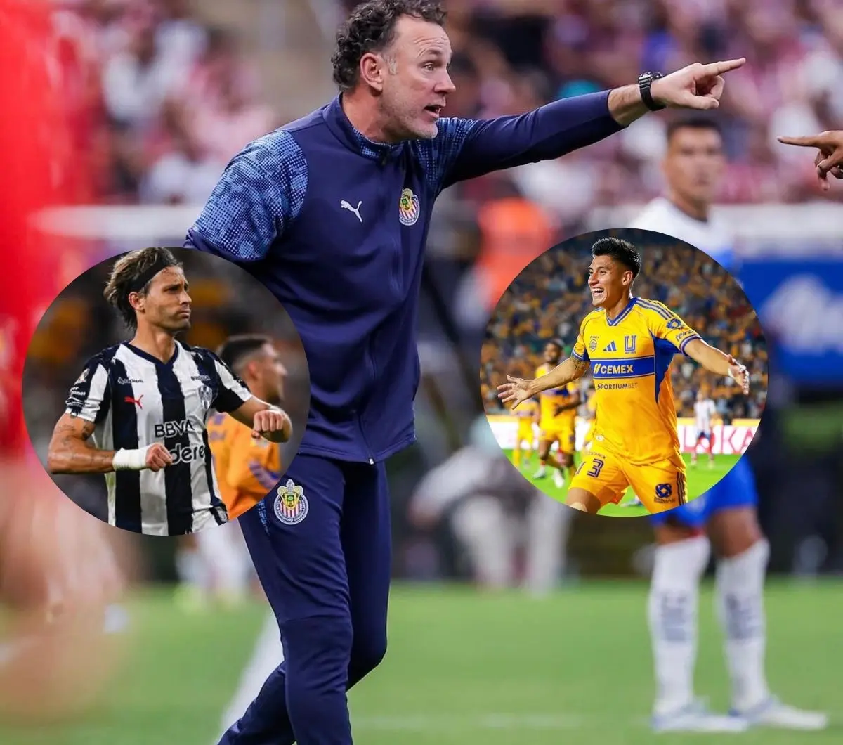  Chivas pelea fichaje con Rayados y Tigres 