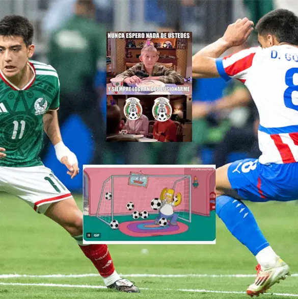 Memes se burlan de México tras perder vs Paraguay
