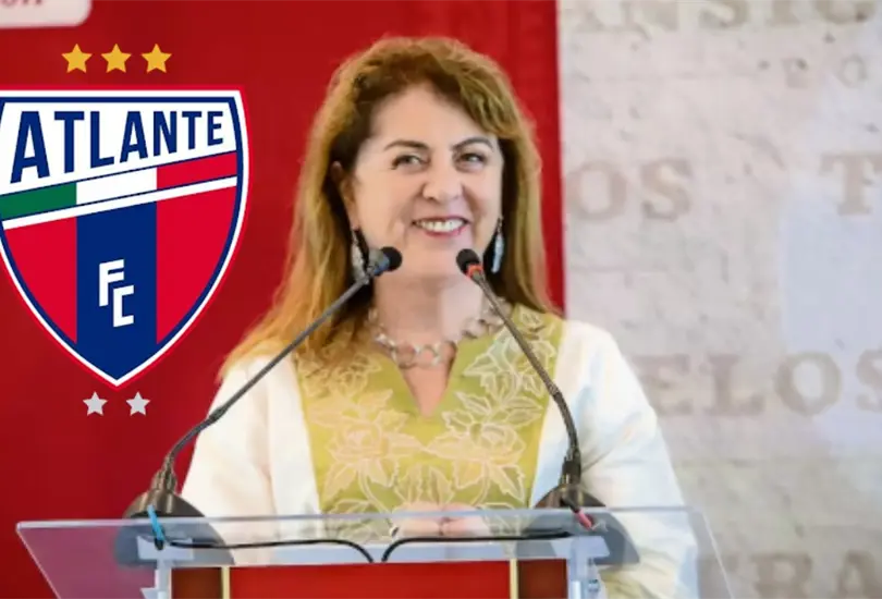 La gobernadora de Morelos se adelanta al anuncio oficial sobre el regreso del Atlante a la Liga MX La gobernadora de Morelos se adelanta al anuncio oficial sobre el regreso del Atlante a la Liga MX
