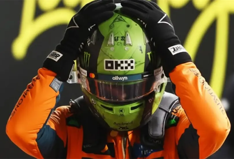 Lando Norris fue descalificado en Las Vegas