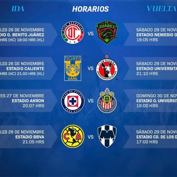 ¿Culpa de América? revelan motivos de la programación atípica de liguilla
