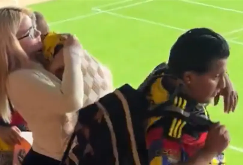 Un aficionado del América se hizo viral