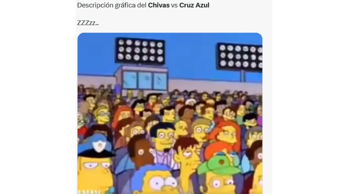 Aunque se tuvo un muy buen primer tiempo donde Chivas llegó a mostrar superioridad