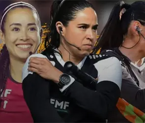 Histórico: árbitras  lideran partido clave en Liguilla Apertura 2025