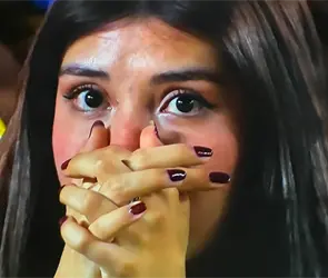 &iquest;Quiere llorar? La aficionada que se hizo viral durante el Am&eacute;rica-Rayados