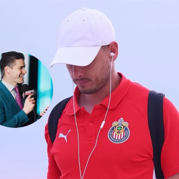 Tunden a Sergio Dipp por defender a Chicharito Hernández