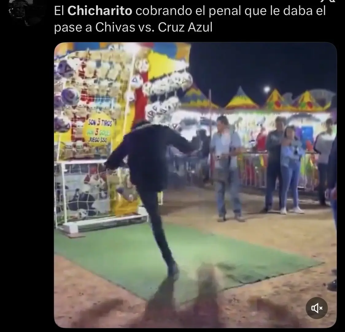 Así falló chicharito