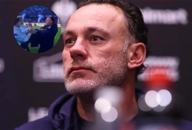 Gabriel Milito recibió agresión al final del Cruz Azul vs Chivas Gabriel Milito recibió agresión al final del Cruz Azul vs Chivas