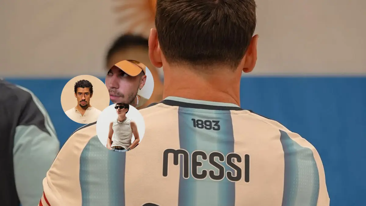  Artistas que han mencionado a Messi en sus canciones. 