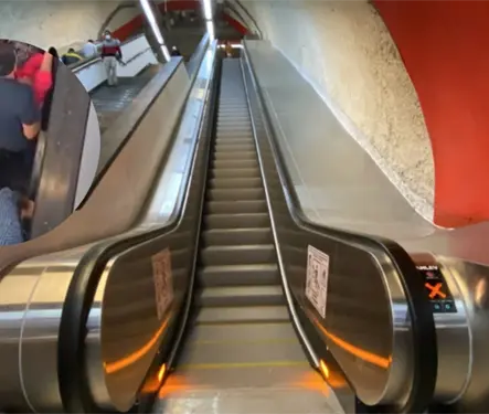 12 personas lesionadas en incidente de escalera el&eacute;ctrica en Metro CDMX