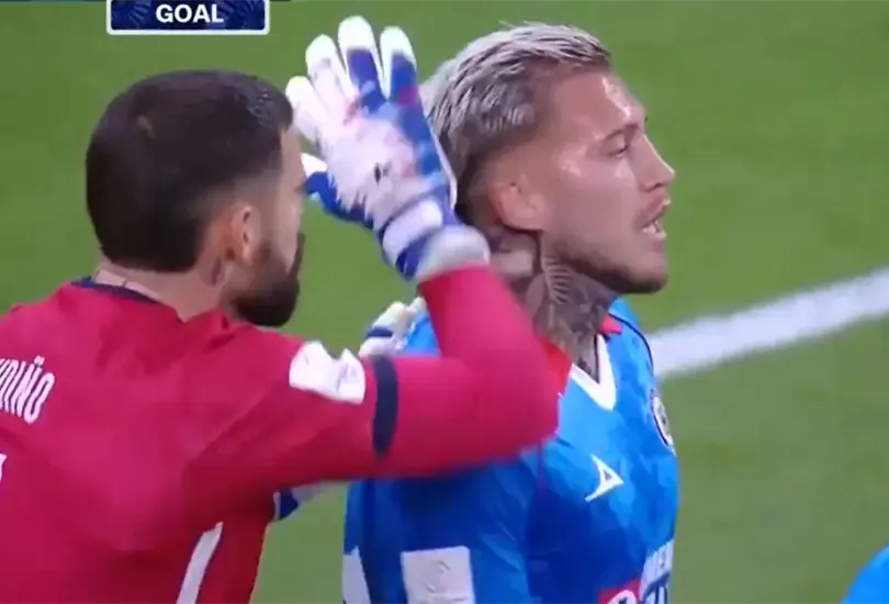 Gonzalo Piovi no la pasó bien contra Flamengo Gonzalo Piovi no la pasó bien contra Flamengo