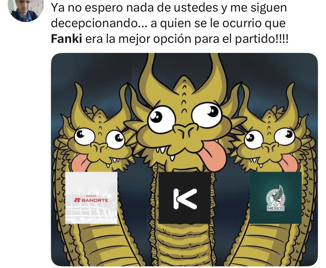 Críticas a la selección por elegir fanki Críticas a la selección por elegir fanki