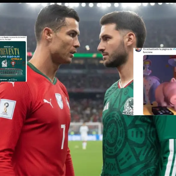Los mejores memes de la caída de Fanki en preventa del México vs Portugal Los mejores memes de la caída de Fanki en preventa del México vs Portugal