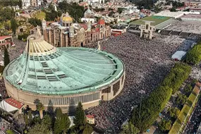 Vías cerradas por celebración de la Virgen de Guadalupe