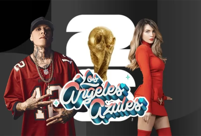 Santa Fe Klan, Belinda y los Ángeles Azules preparan hit para el Mundial 2026 Santa Fe Klan, Belinda y los Ángeles Azules preparan hit para el Mundial 2026
