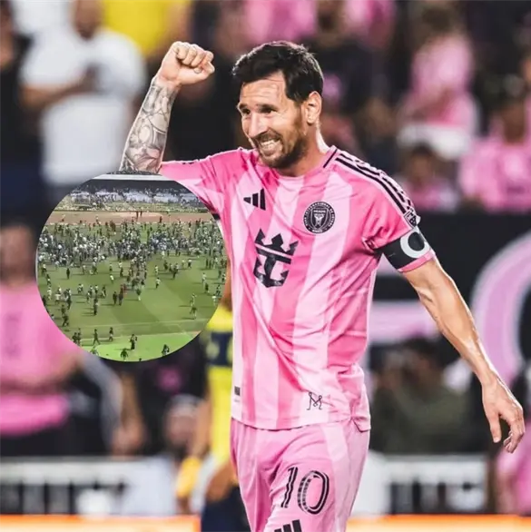 Escándalo en India por breve presencia de Leo Messi Escándalo en India por breve presencia de Leo Messi