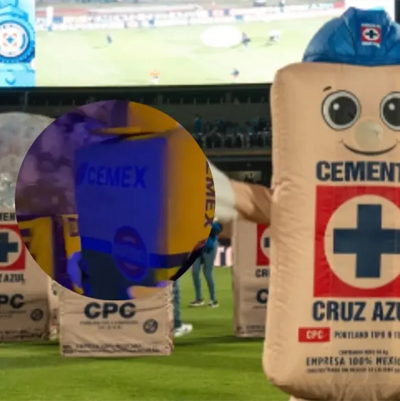 Tigres sorprende al imitar a Cruz Azul con su mascota Tigres sorprende al imitar a Cruz Azul con su mascota