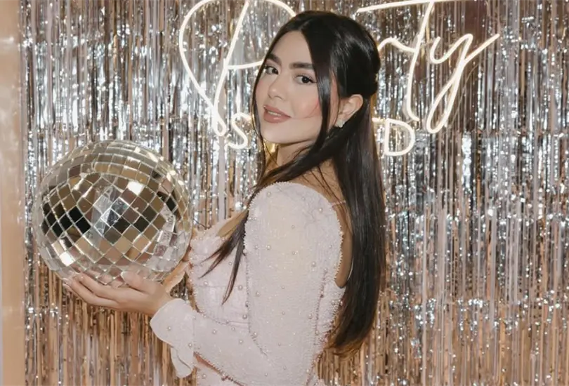 Paula González, esposa de Alexis Vega.