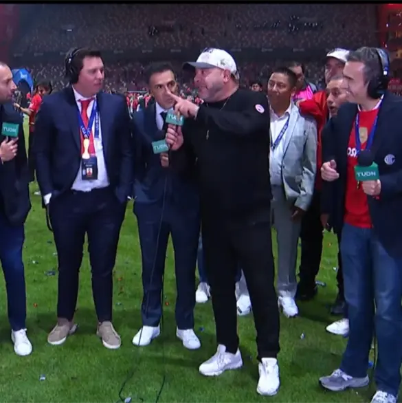 VIDEO: El momento en que Mohamed explota contra Faitelson tras la Final VIDEO: El momento en que Mohamed explota contra Faitelson tras la Final