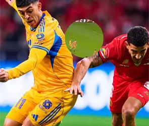 Se calentaron, la reacci&oacute;n de Tigres tras el penal de la victoria de Toluca