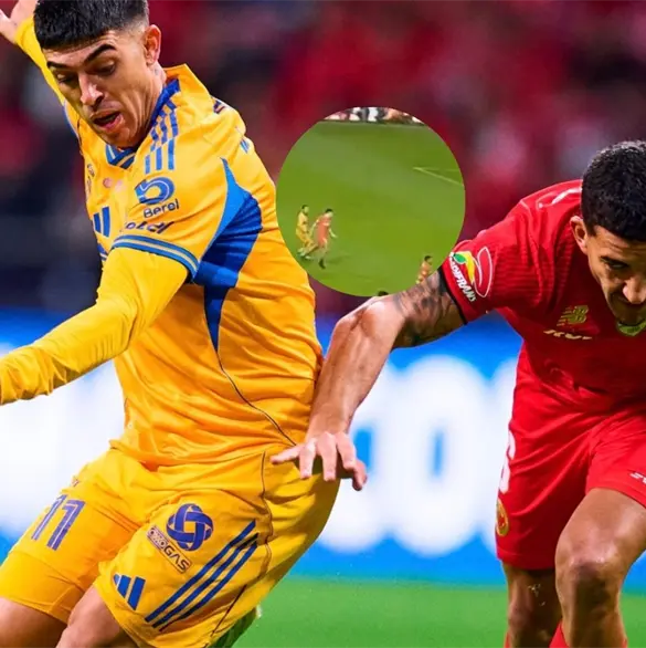 Se calentaron, la reacción de Tigres tras el penal de la victoria de Toluca Se calentaron, la reacción de Tigres tras el penal de la victoria de Toluca