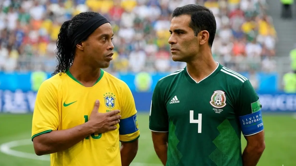  Las leyendas de México y Brasil se verán las caras 