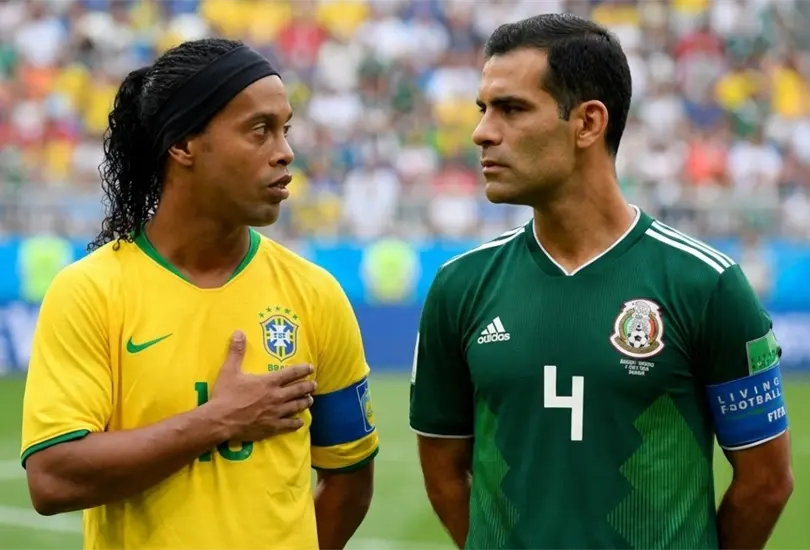 Las leyendas de M&eacute;xico y Brasil se ver&aacute;n las caras