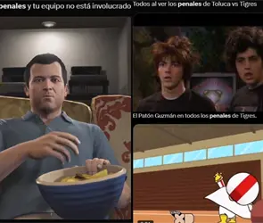 Los mejores memes que dejaron los penales de la Final Toluca vs Tigres
