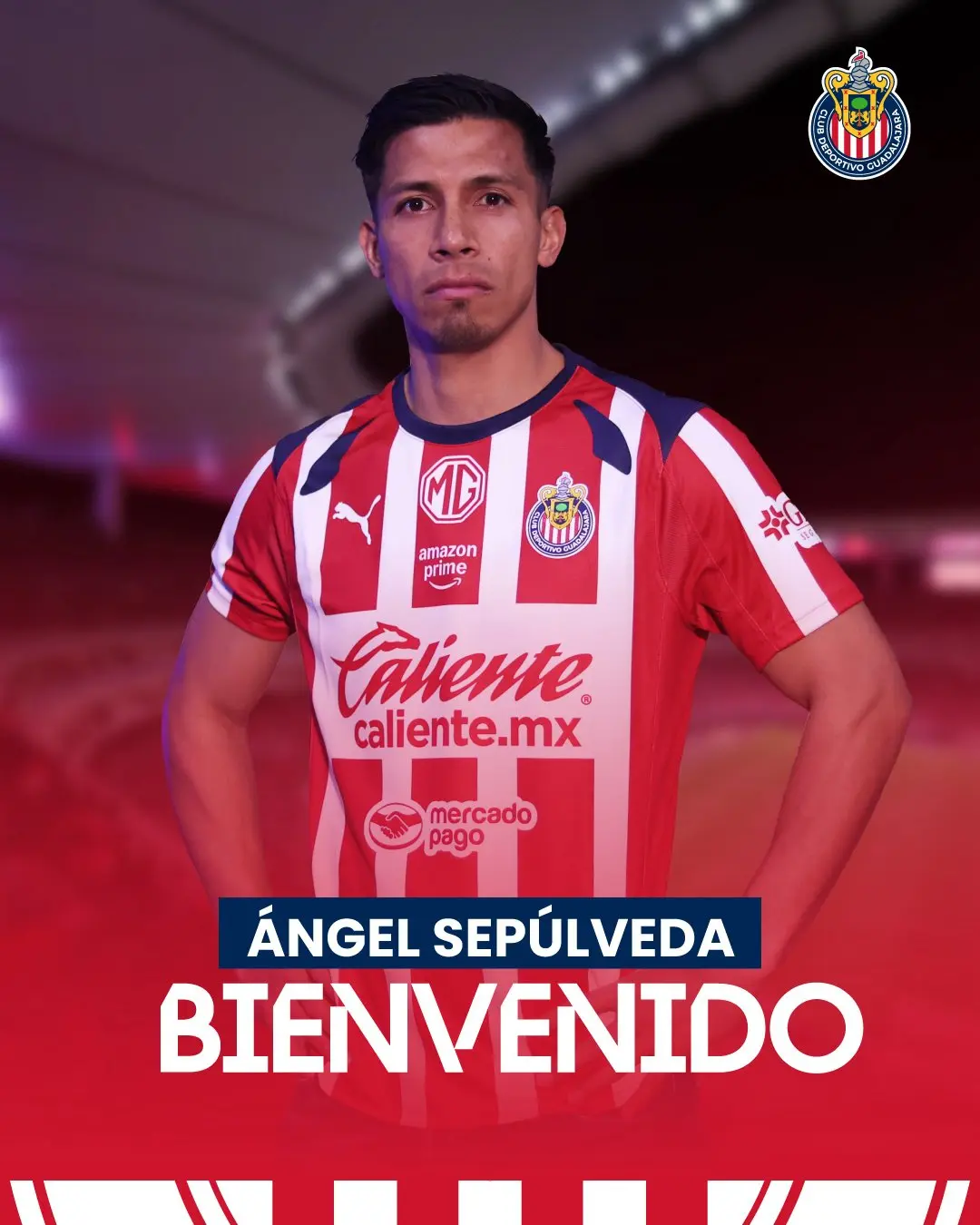 Chivas le da la bienvenida a Ángel Sepúlveda. Chivas le da la bienvenida a Ángel Sepúlveda.