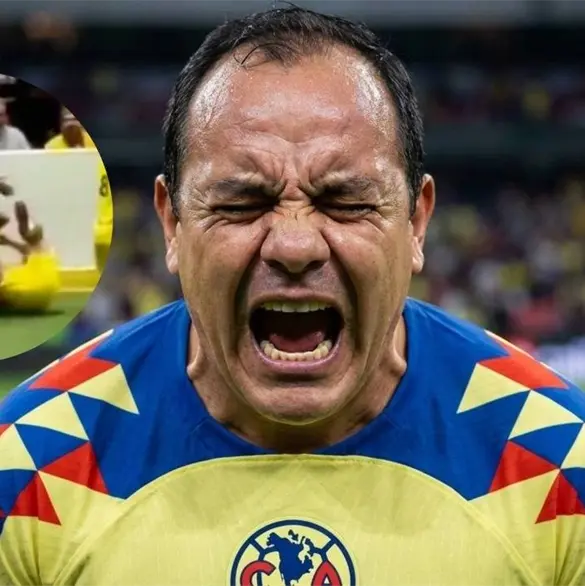 VIDEO: Cuauhtémoc Blanco recibe salvaje patada de Héctor Reynoso VIDEO: Cuauhtémoc Blanco recibe salvaje patada de Héctor Reynoso