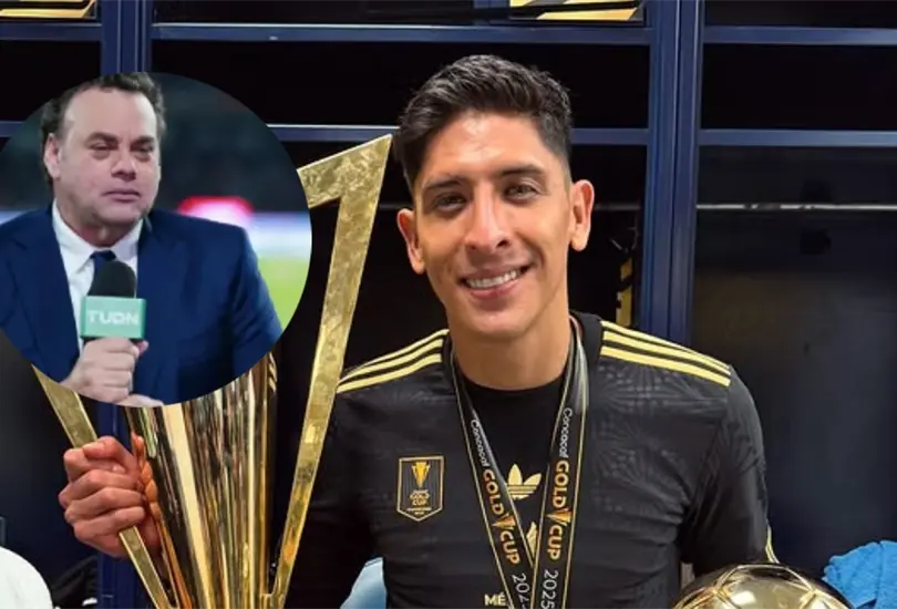 Edson &Aacute;lvarez fue duramente criticado por David Faitelson