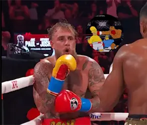 Los mejores memes que dej&oacute; la derrota de Jake Paul ante Anthony Joshua