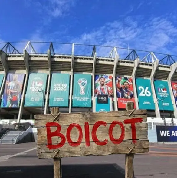 Amenazan con boicotear inauguraci&oacute;n del Mundial 2026 en el Estadio Azteca