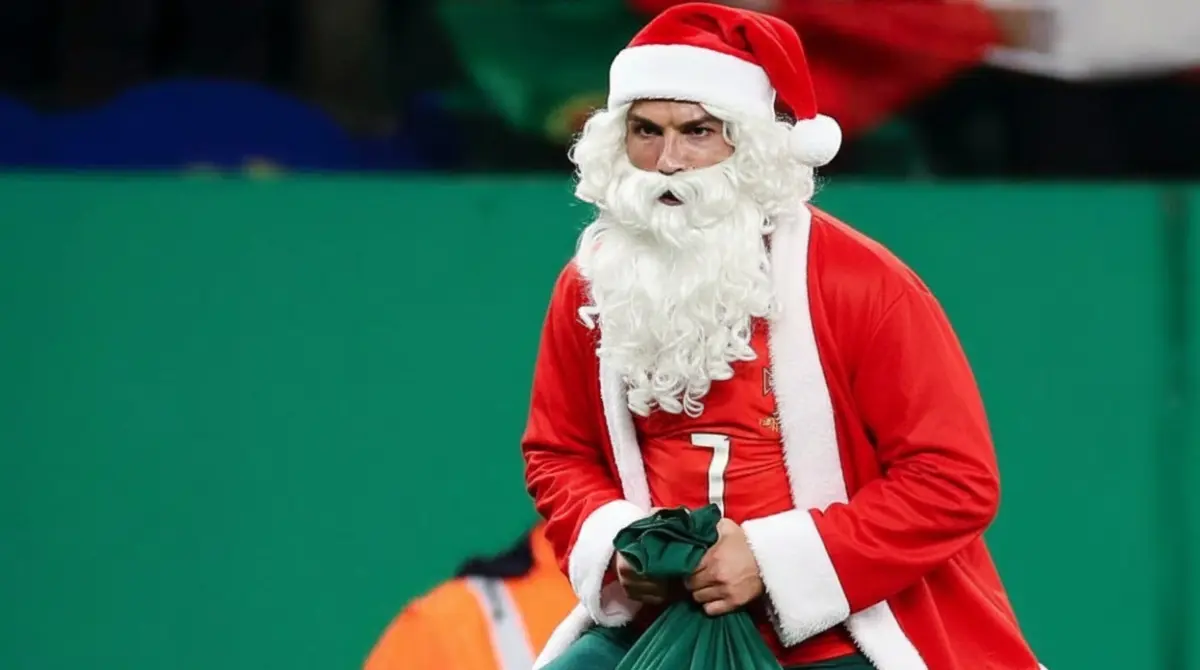 Cristiano Ronaldo en acci&oacute;n