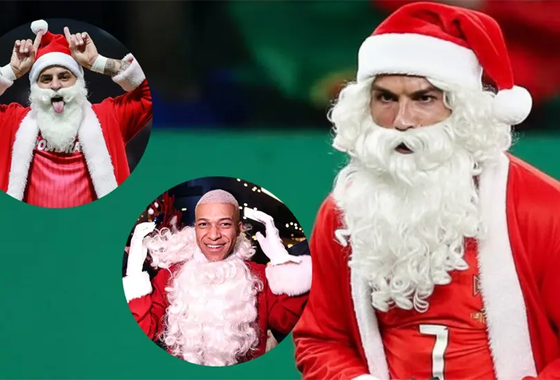 Futbolistas de Santa Claus